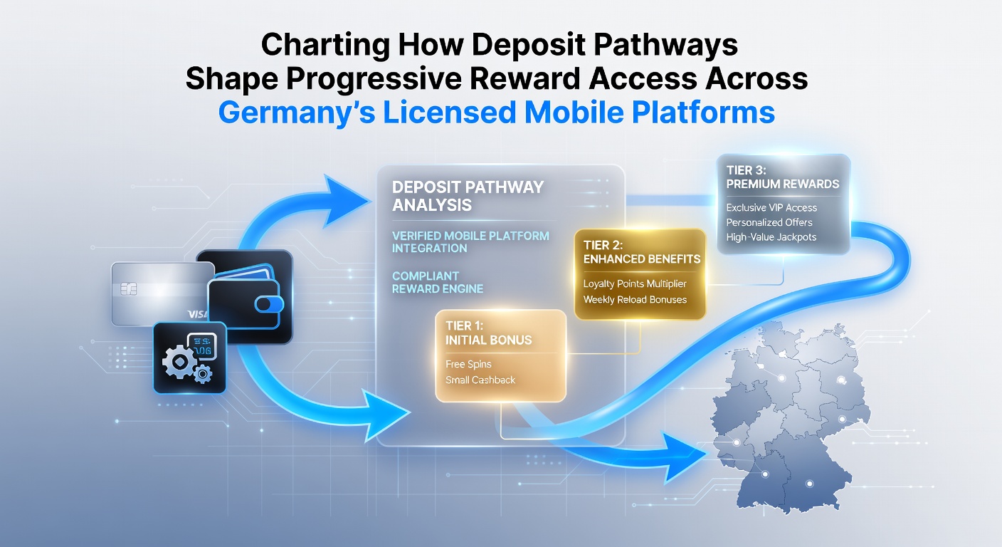 Übersicht über Einzahlungspfade und Belohnungszugänge in deutschen mobilen Casino-Plattformen