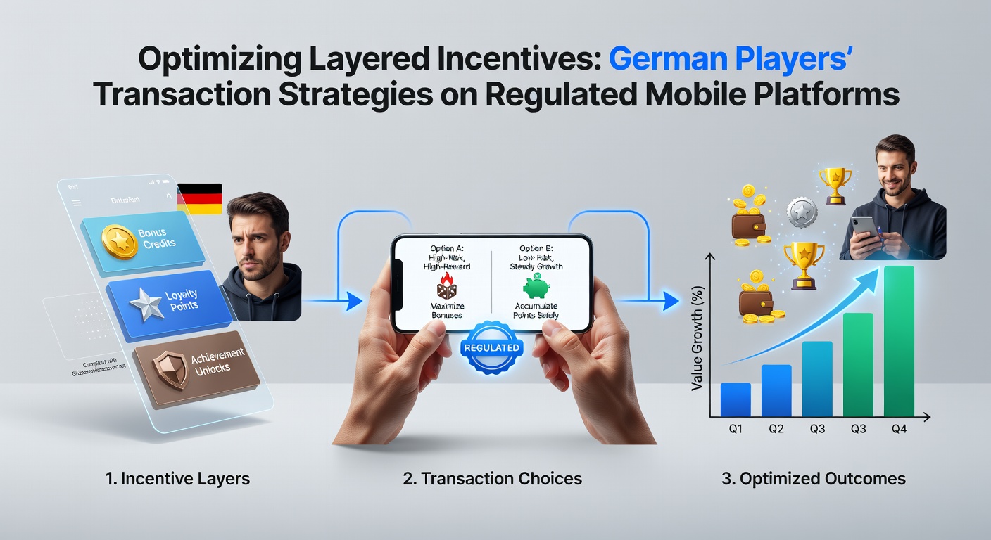 Deutsche Spieler nutzen mobile Transaktionen zur Optimierung von Anreizen in regulierten Plattformen