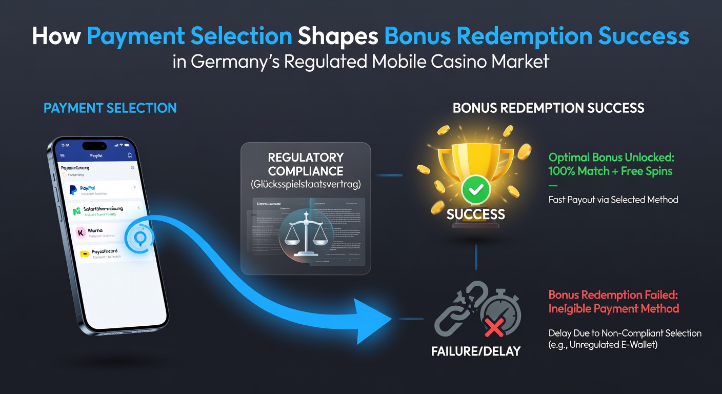 Zahlungsmethoden und Bonus-Einlösung in deutschen Mobilcasinos