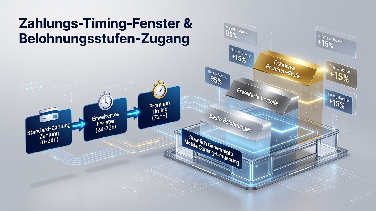 Zahlungszeitfenster und Belohnungsebenen in deutschen mobilen Gaming-Plattformen