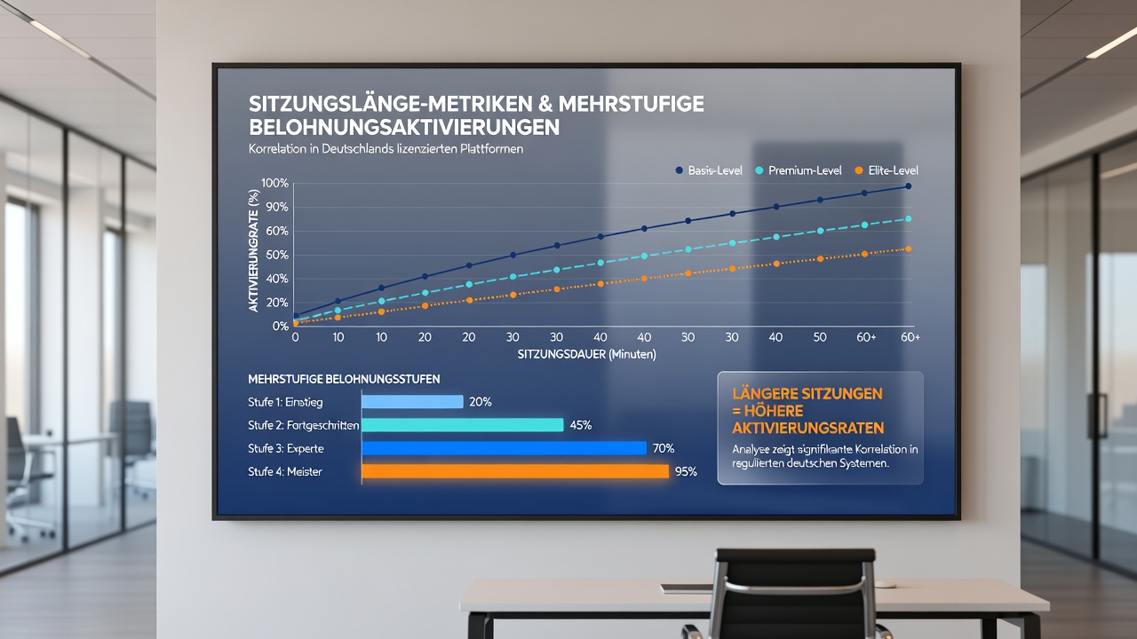 Visualisierung von Korrelationen zwischen Sitzungslängen und Belohnungsaktivierungen in mobilen Casino-Apps