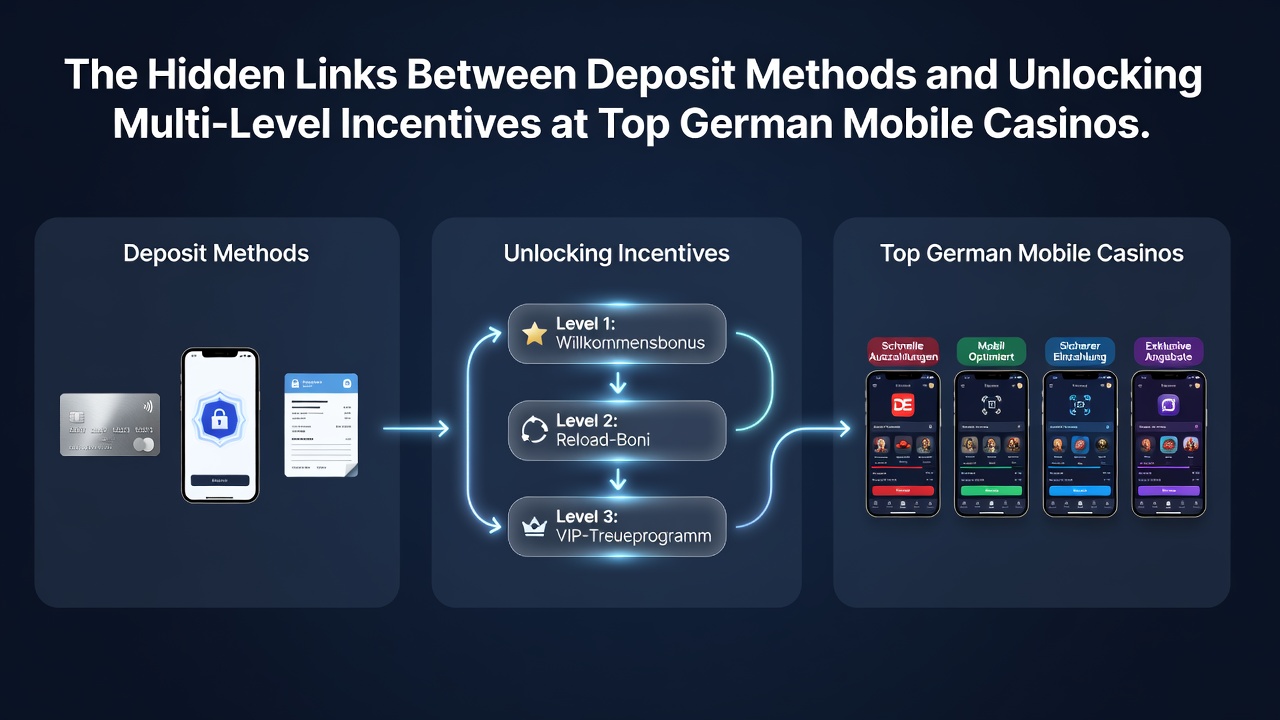 Einzahlungsmethoden und Bonusfreischaltungen in deutschen Mobile Casinos